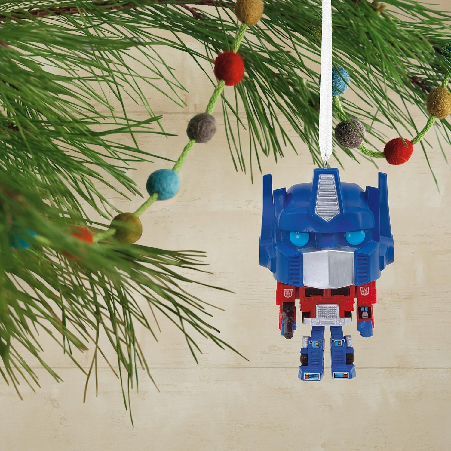 image:imageHallmark Hasbro Transformers Bumblebee Christmas OrnamentOptimus Prime Funko