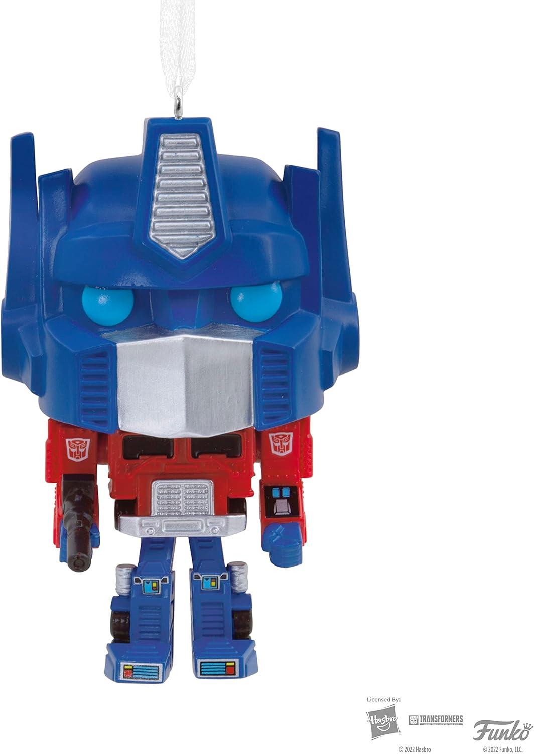 image:imageHallmark Hasbro Transformers Bumblebee Christmas OrnamentOptimus Prime Funko