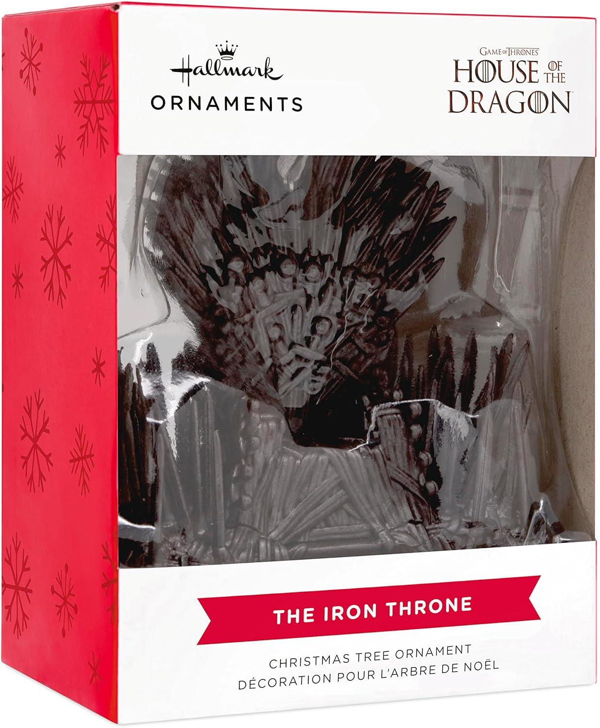 image:imageHallmark House of The Dragon Iron Throne Christmas Ornament