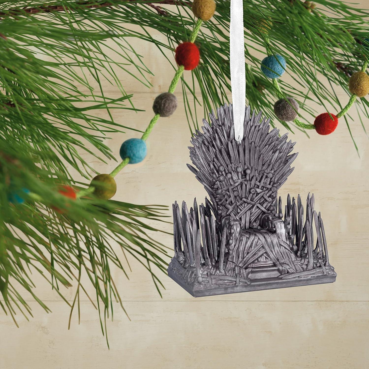 image:imageHallmark House of The Dragon Iron Throne Christmas Ornament