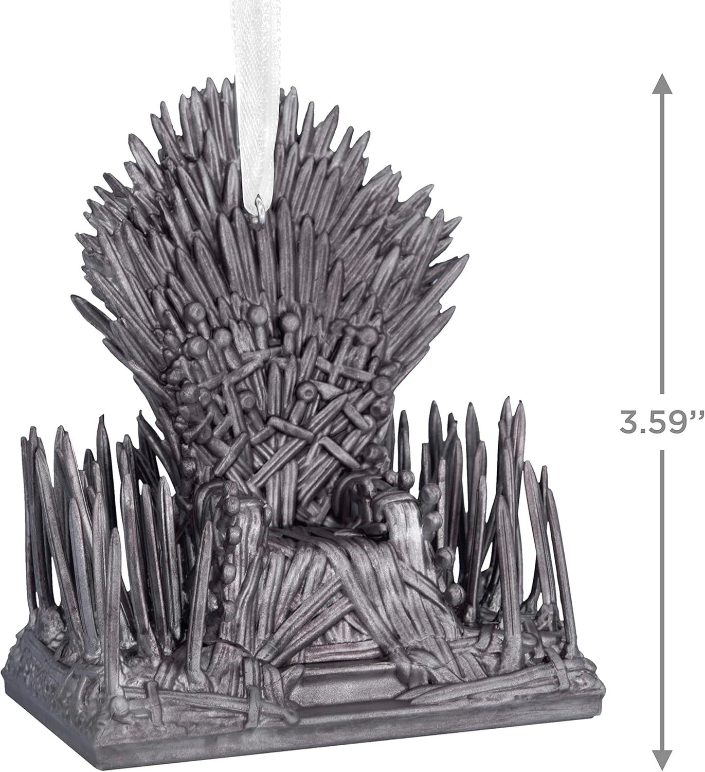 image:imageHallmark House of The Dragon Iron Throne Christmas Ornament