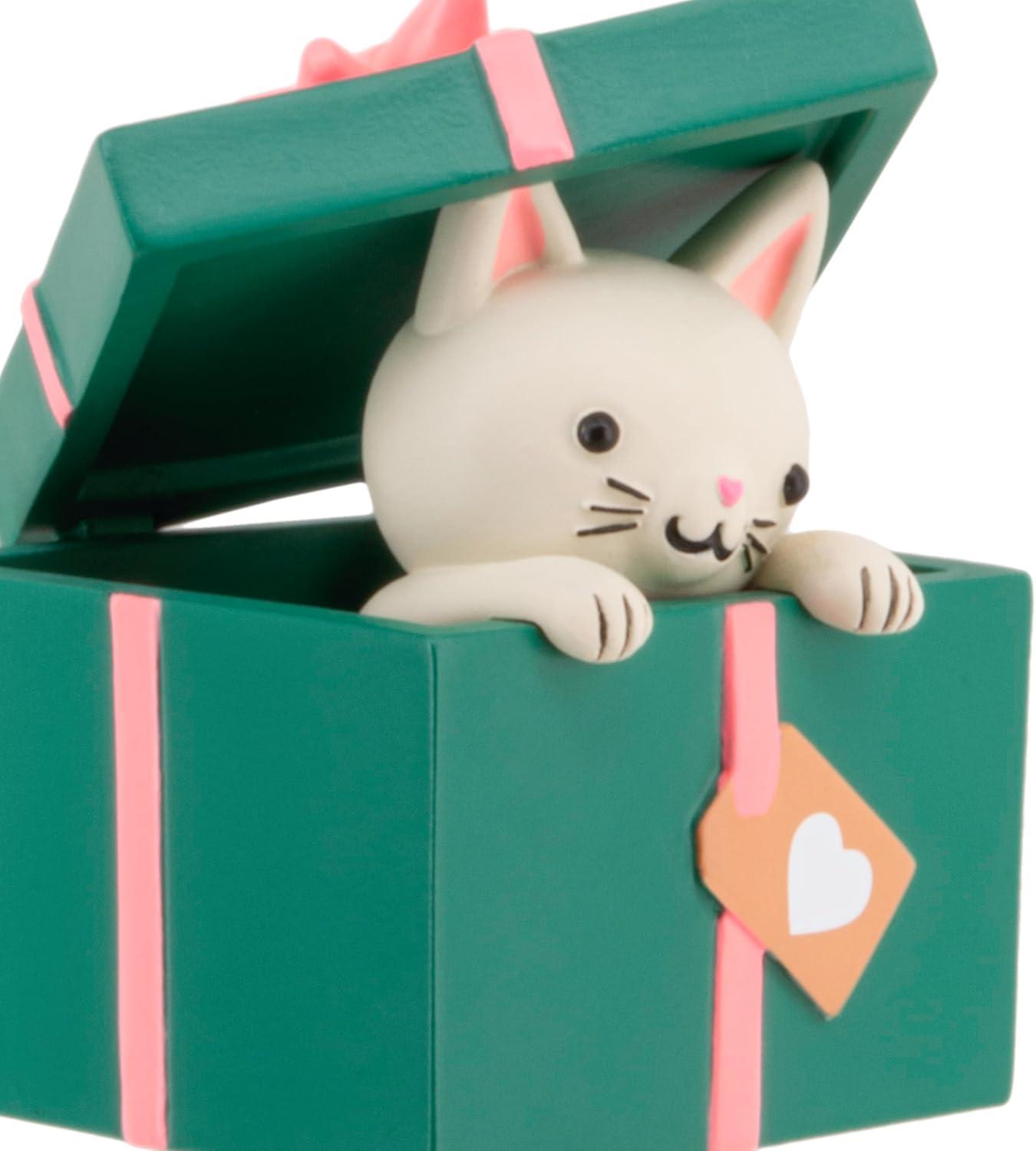 image:imageHallmark Kitten in Present Christmas Ornament Gifts for Animal Lovers