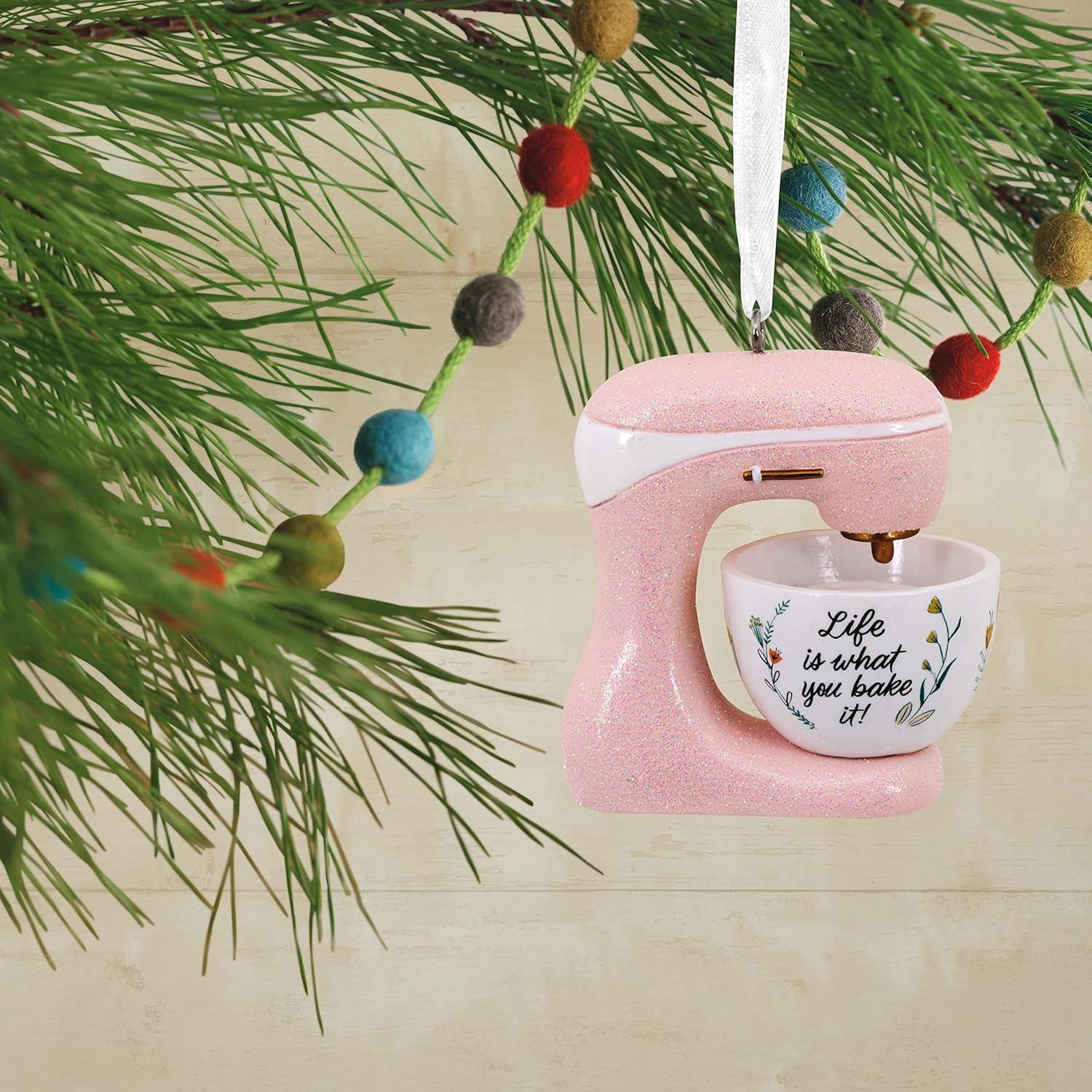 image:imageHallmark Life is What You Bake It Pink Stand Mixer Christmas OrnamentLife is What You Bake It