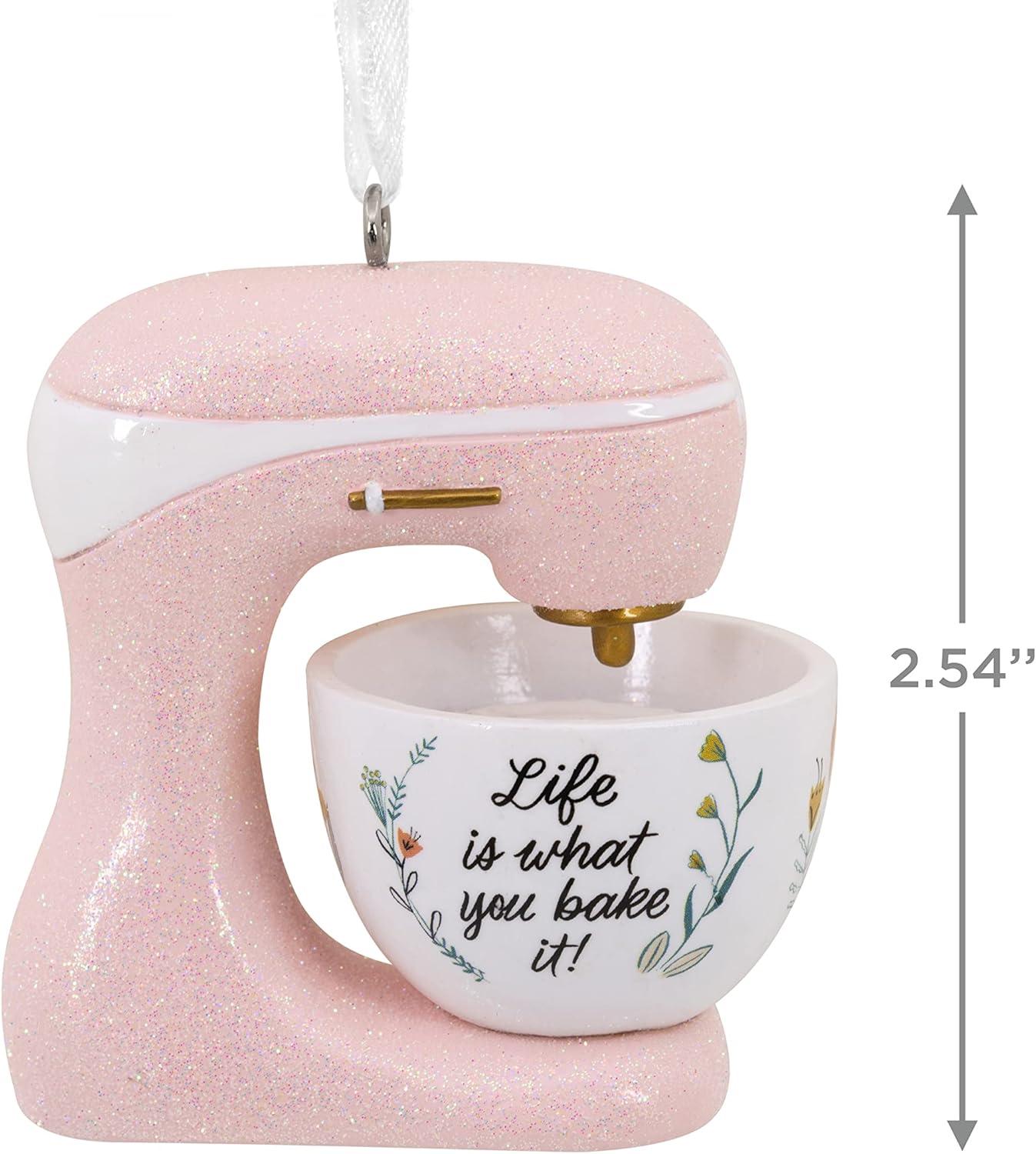 image:imageHallmark Life is What You Bake It Pink Stand Mixer Christmas OrnamentLife is What You Bake It