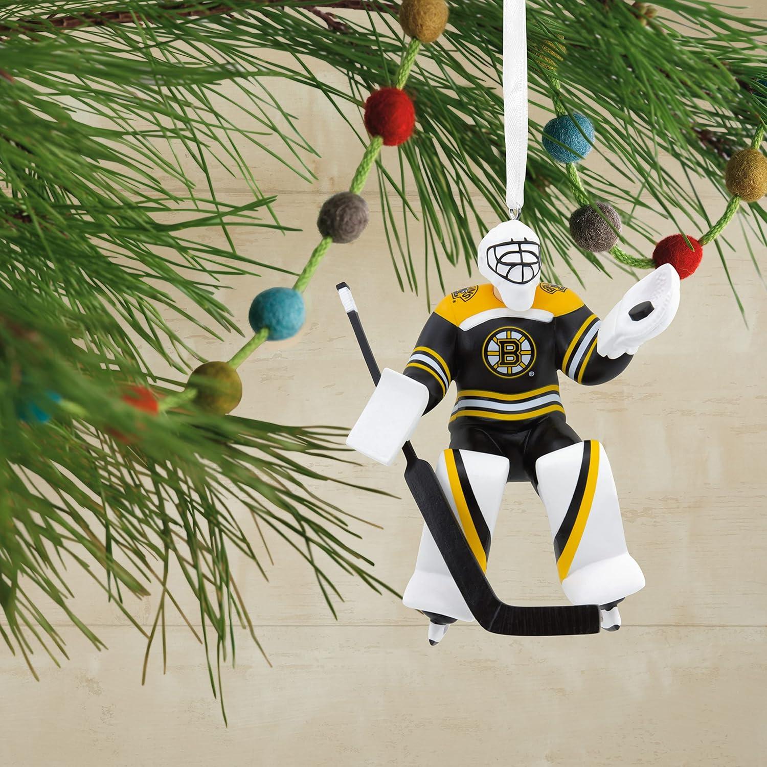 image:imageHallmark NHL Boston Bruins Goalie Christmas Ornament 0001OSL1743