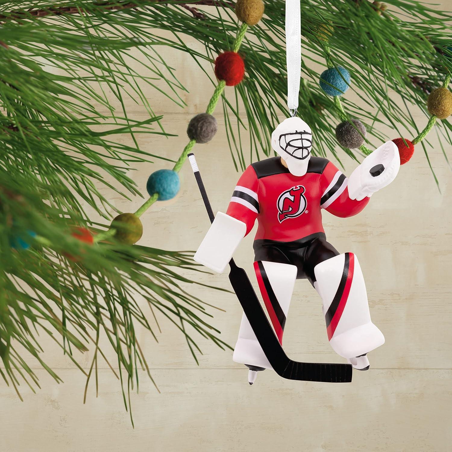 image:imageHallmark NHL New York Rangers Goalie Christmas OrnamentDevils