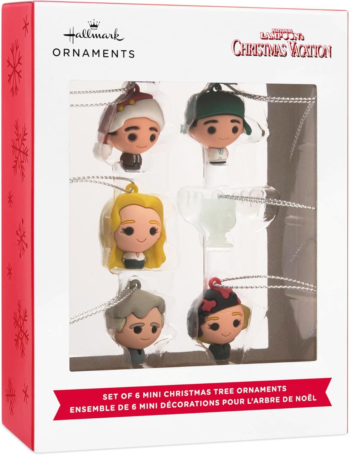 image:imageHallmark National Lampoons Christmas Vacation Mini Christmas Ornaments Shatterproof Set of 6Mini Set of 6