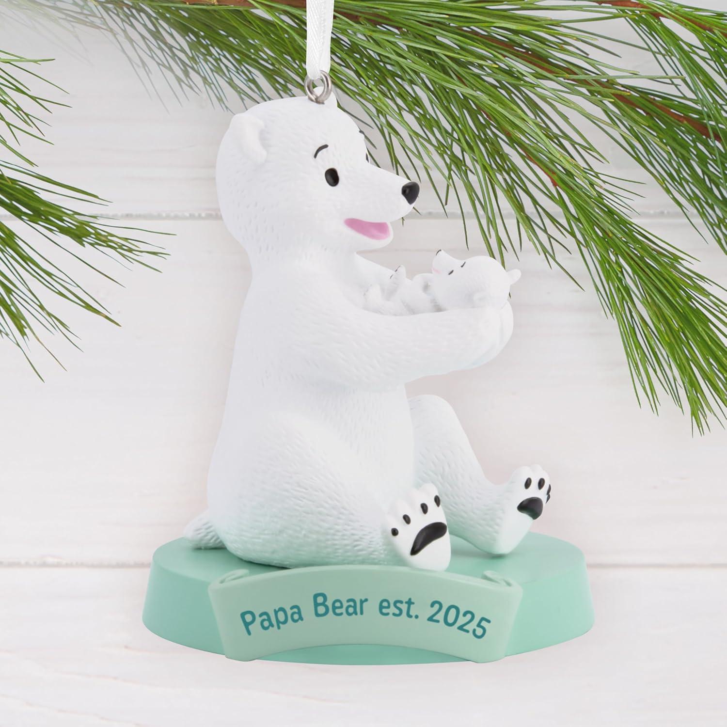image:imageHallmark Papa Bear New Dad 2025 Christmas Ornament Gifts for Dads