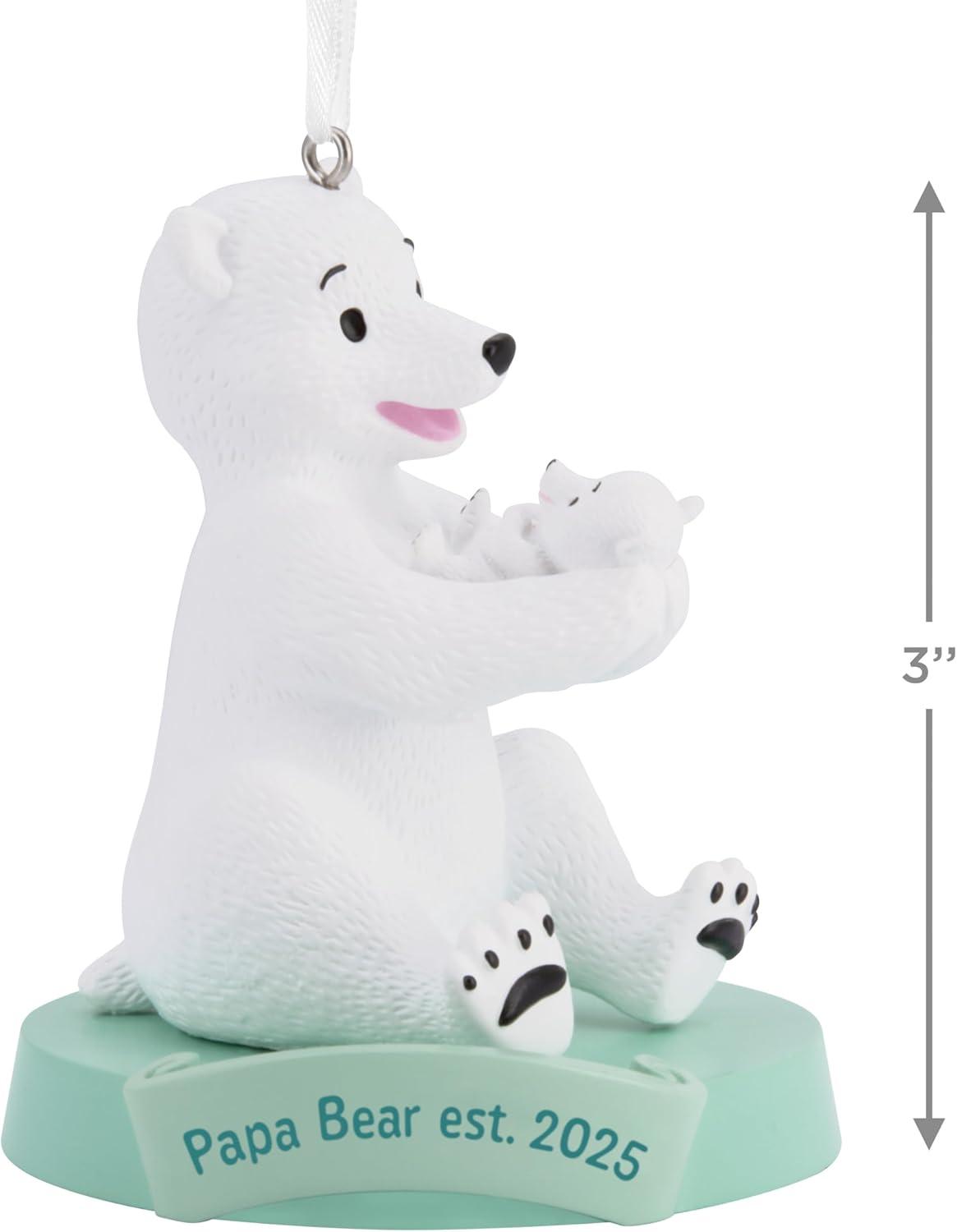 image:imageHallmark Papa Bear New Dad 2025 Christmas Ornament Gifts for Dads