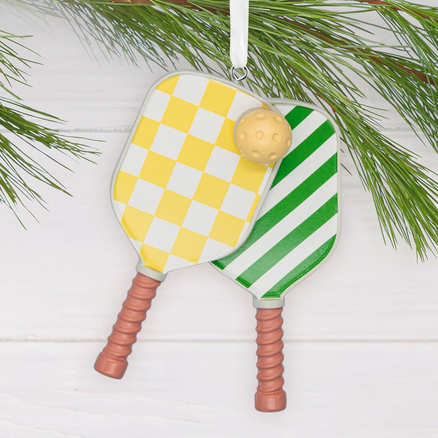 image:imageHallmark Pickleball Paddles Christmas Ornament Gifts for Sports Fans