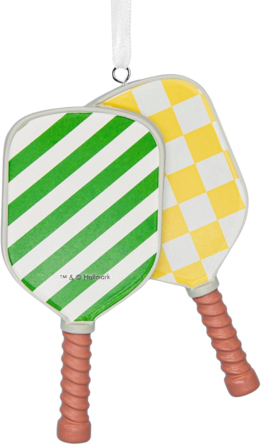image:imageHallmark Pickleball Paddles Christmas Ornament Gifts for Sports Fans