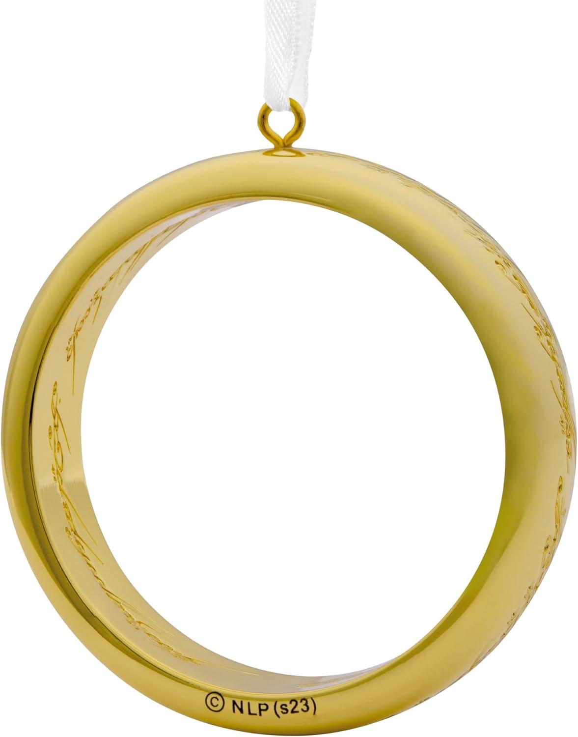 image:imageHallmark The Lord of The Rings Ring Christmas Ornament Premium Metal