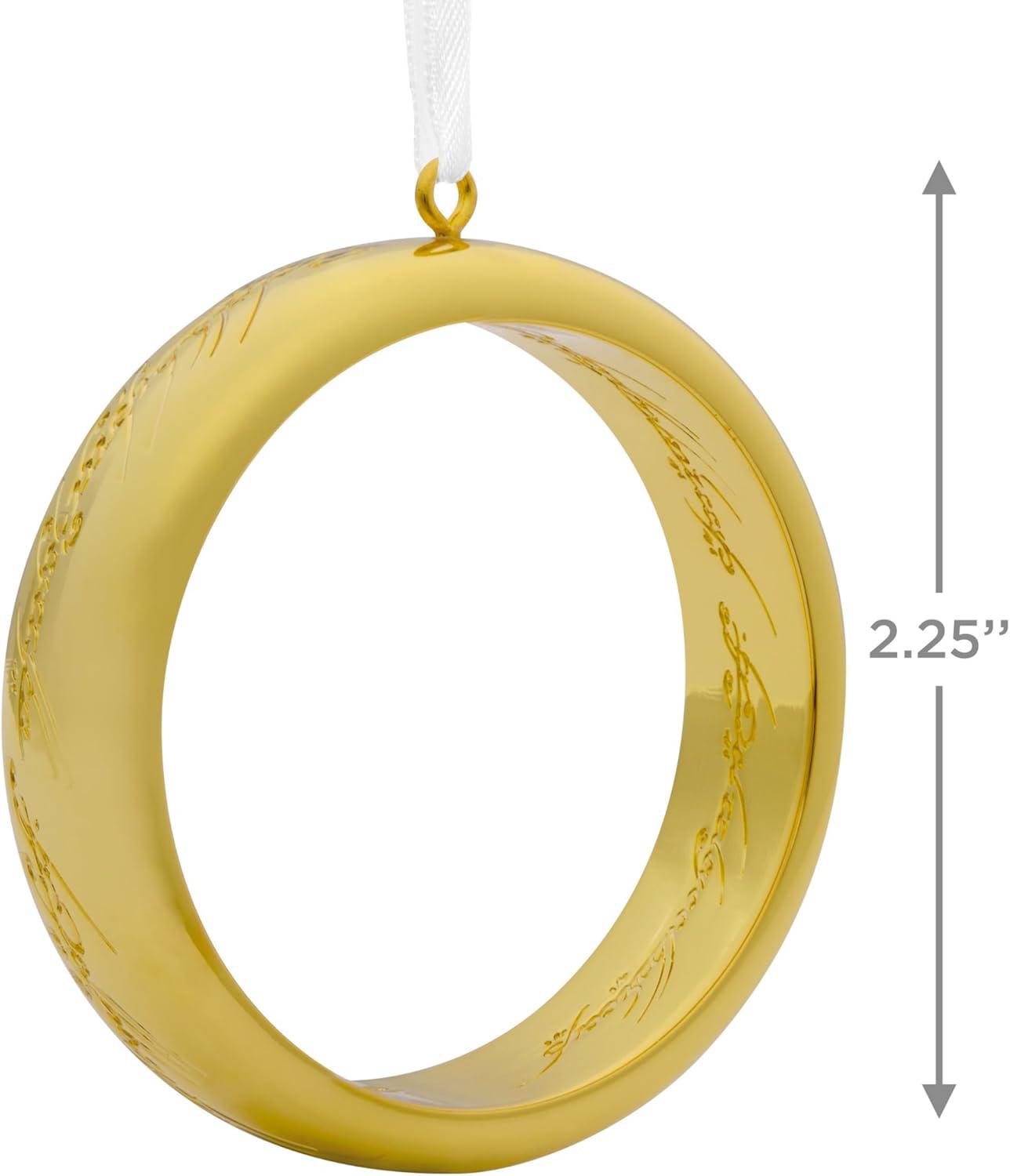 image:imageHallmark The Lord of The Rings Ring Christmas Ornament Premium Metal