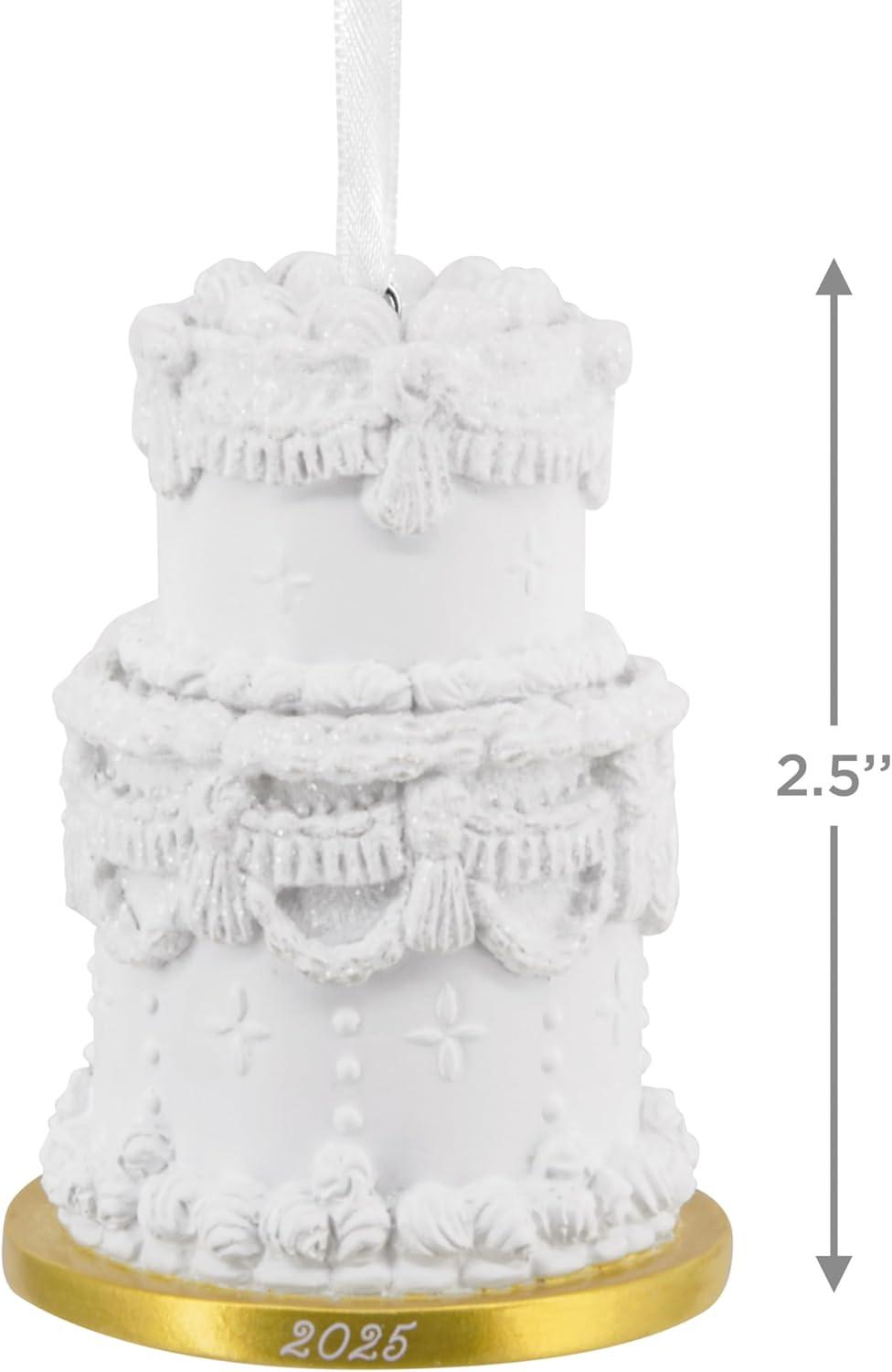 image:imageHallmark Tiered Wedding Cake 2025 Christmas Ornament Wedding Gifts
