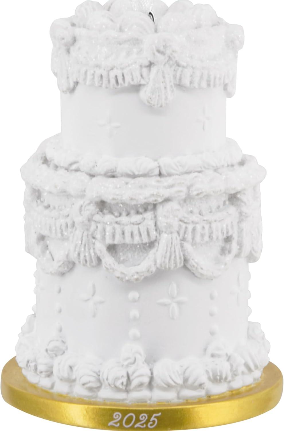 image:imageHallmark Tiered Wedding Cake 2025 Christmas Ornament Wedding Gifts