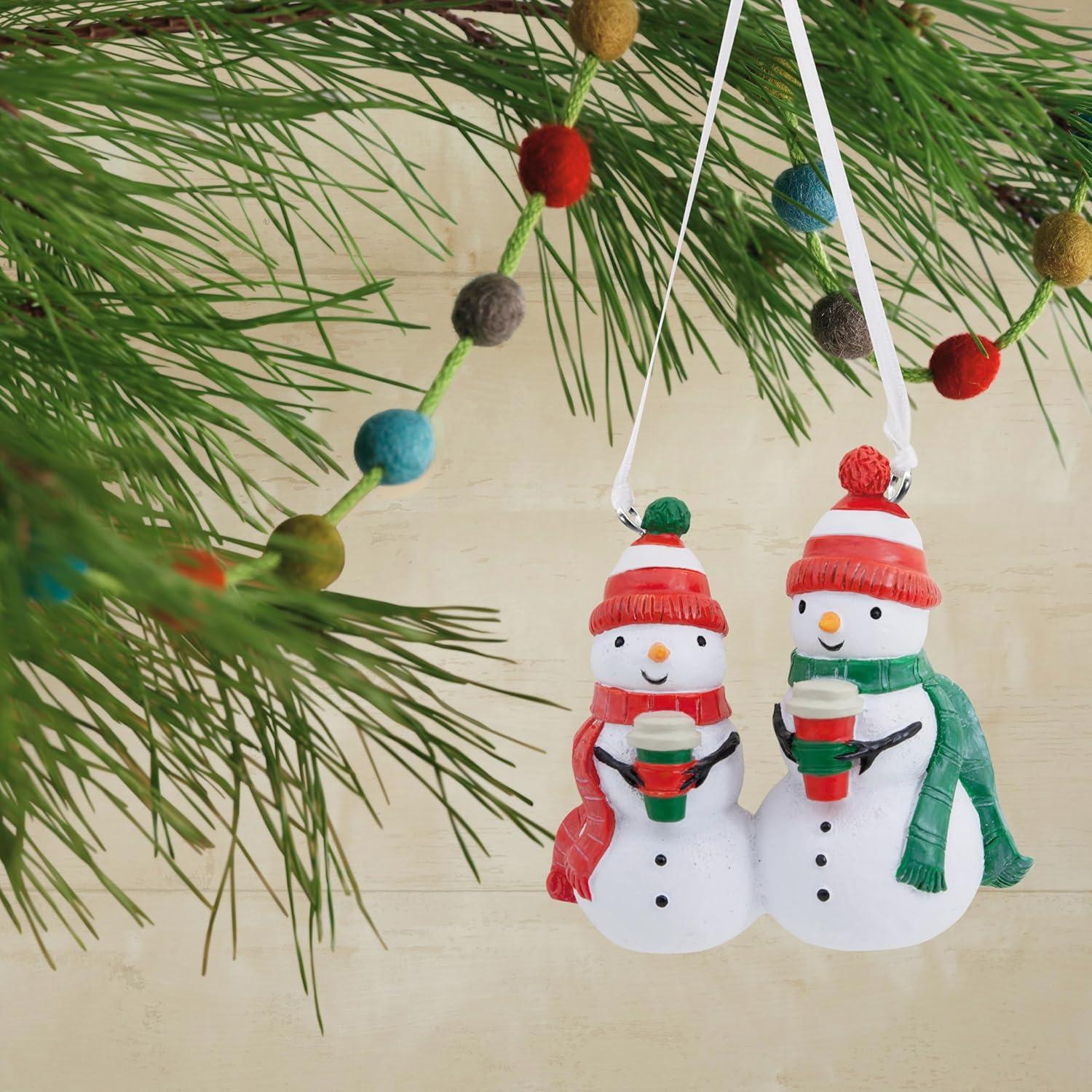 image:imageHallmark Venti Vibes Coffee Cup Christmas OrnamentSnowmen