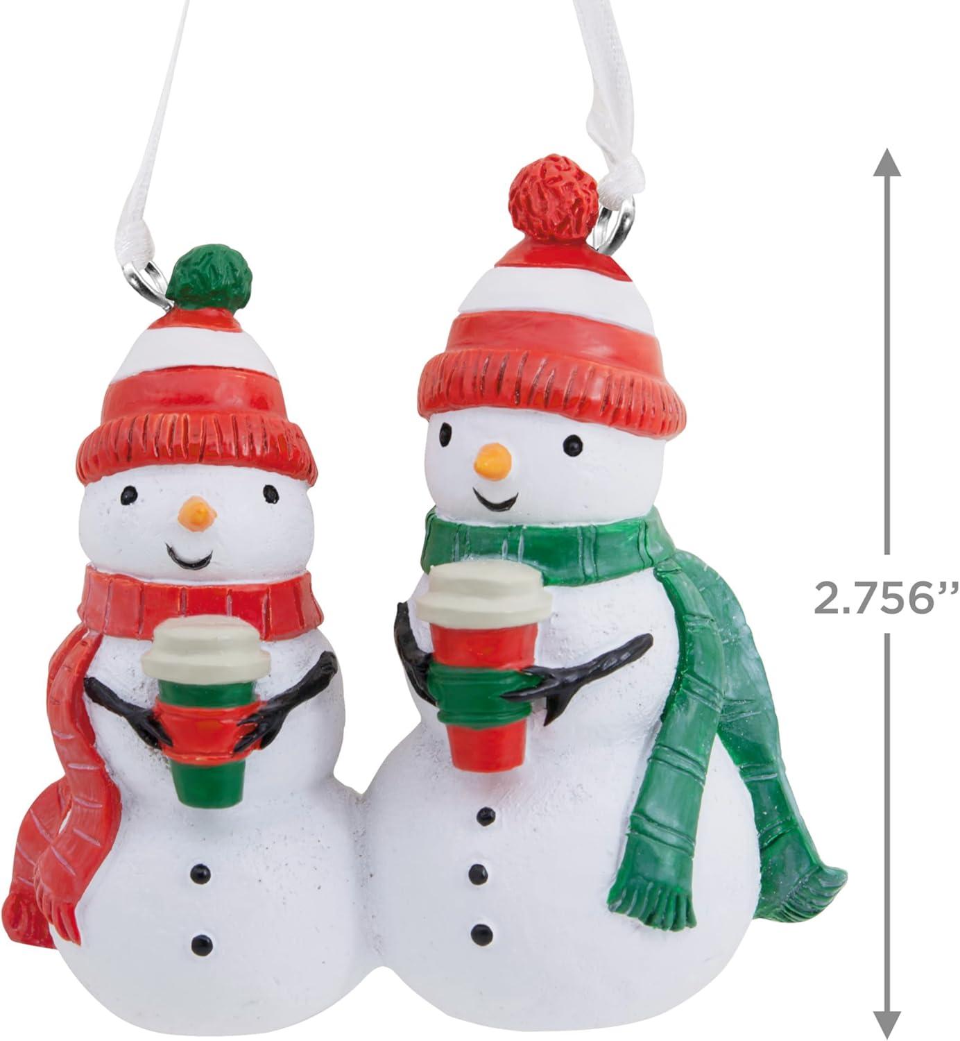 image:imageHallmark Venti Vibes Coffee Cup Christmas OrnamentSnowmen
