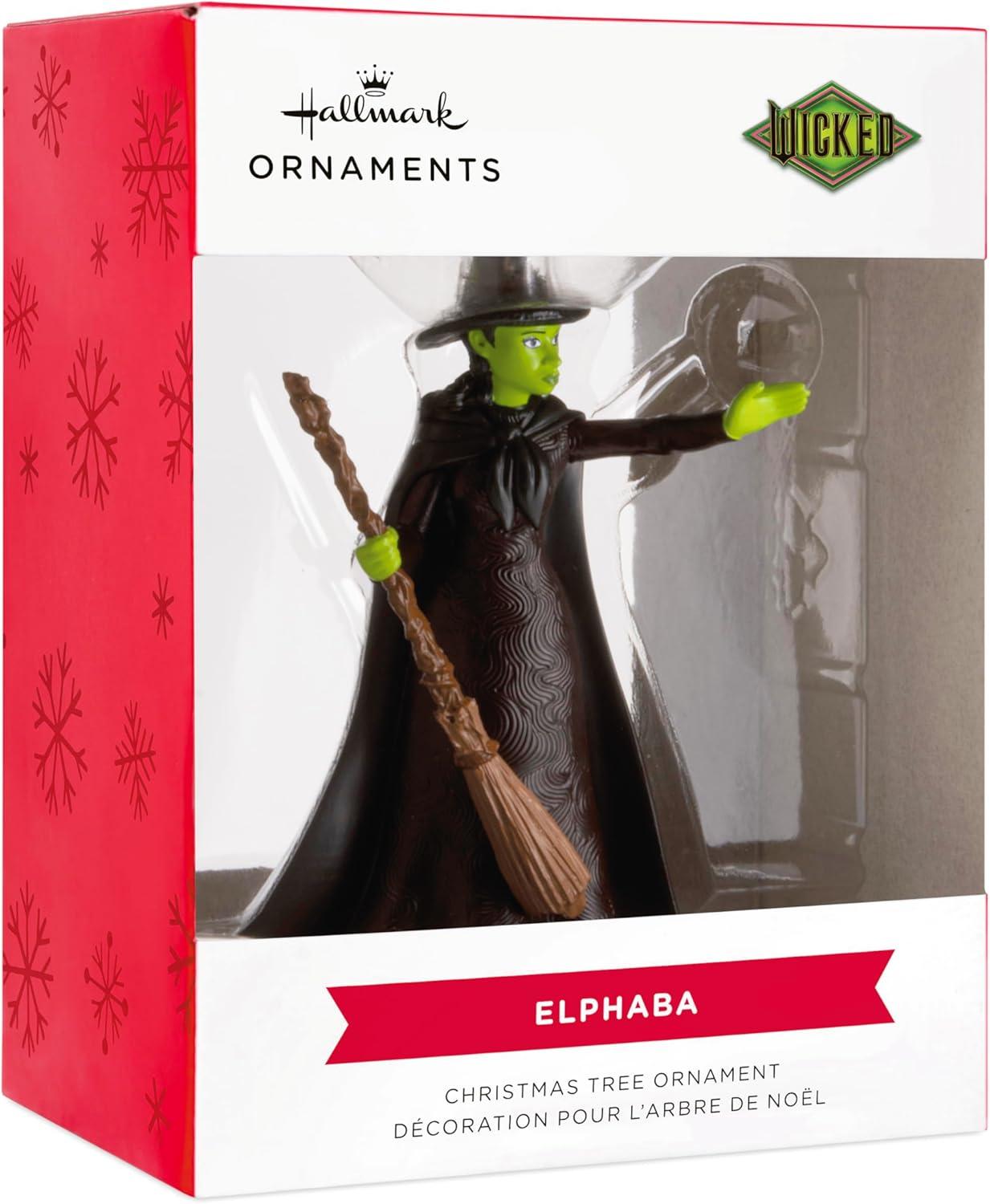 image:imageHallmark Wicked Elphaba Christmas Ornament Movie GiftsElphaba