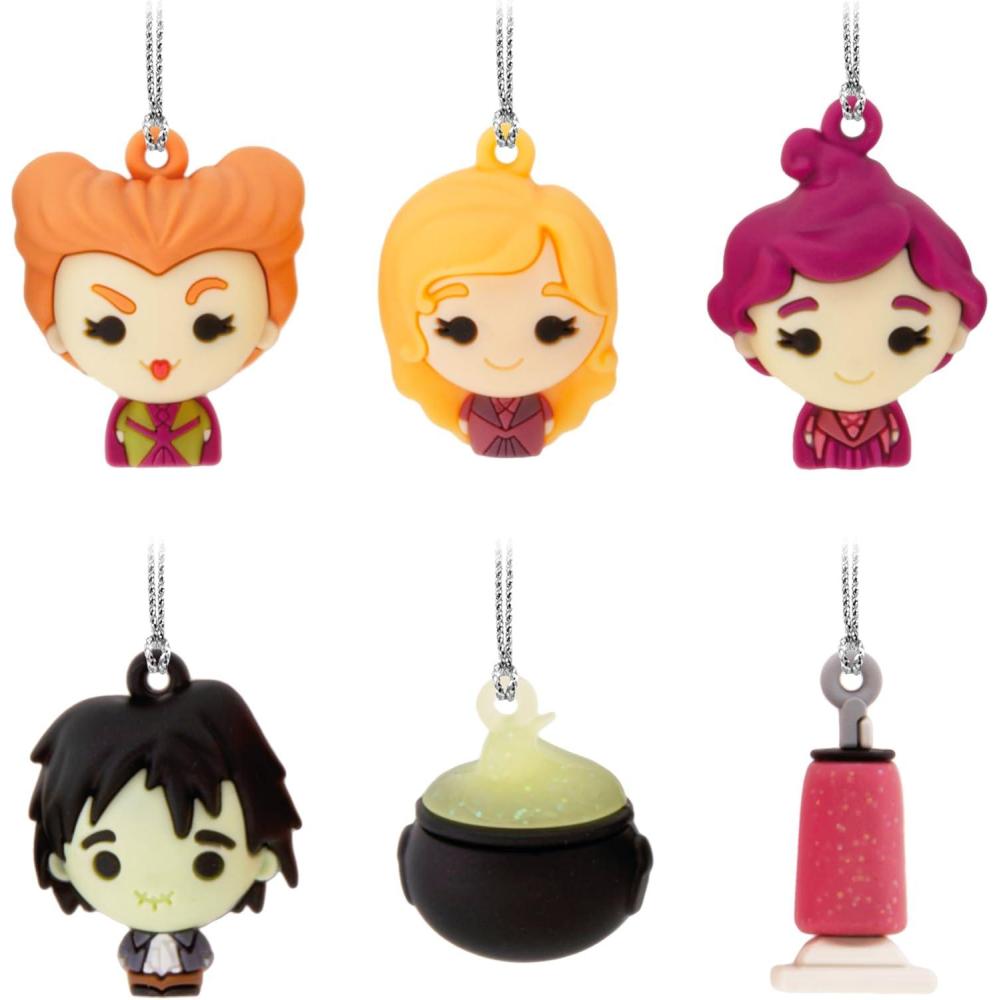 image:imageHallmark Disney Hocus Pocus Mini Ornaments Shatterproof Set of 6 Gifts for Disney Fans