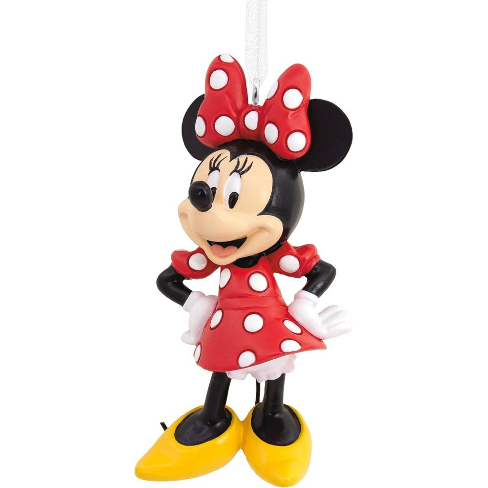 image:imageHallmark Disney Minnie Mouse Holding Kitten Christmas OrnamentMinnie Classic Pose