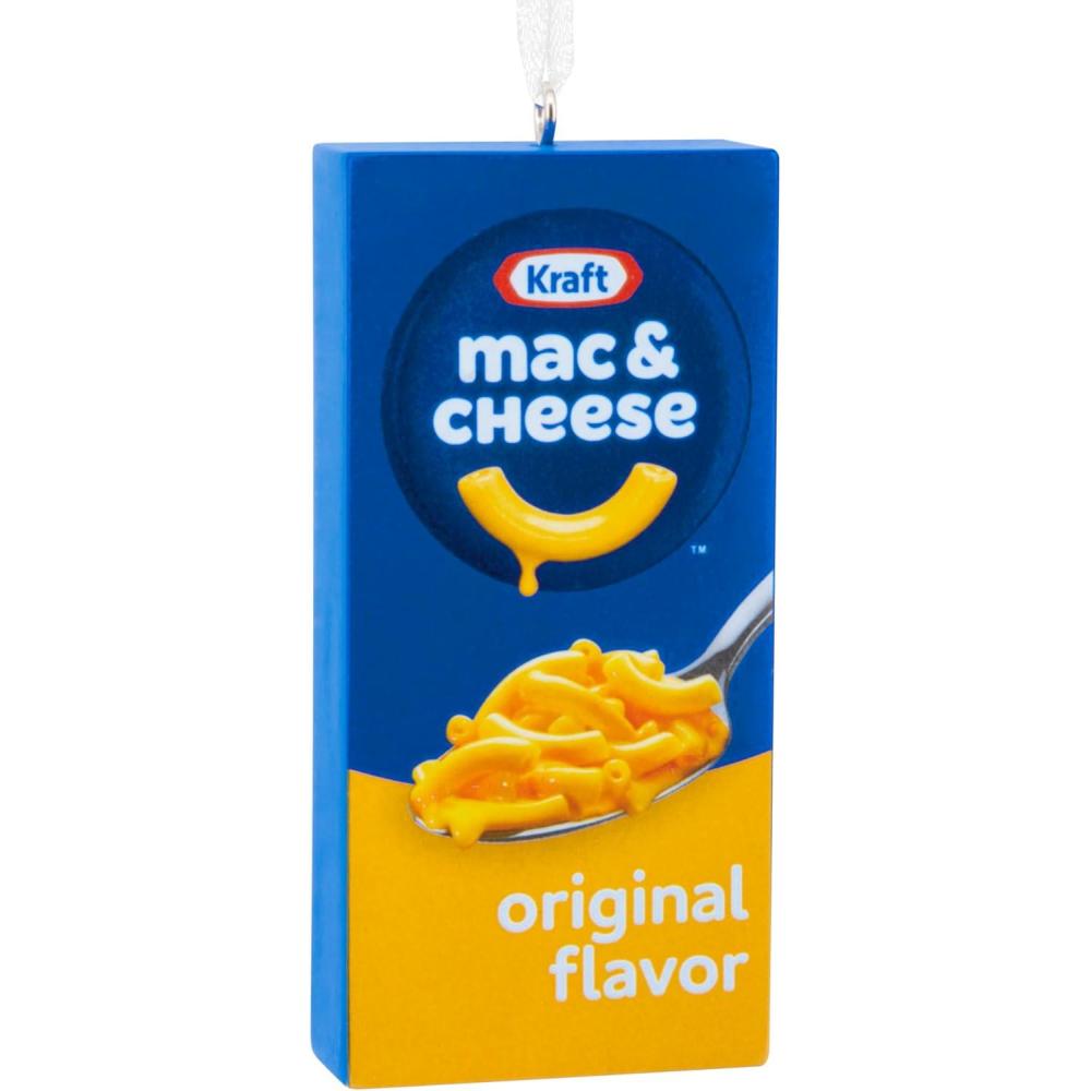 image:imageHallmark Kraft Mac amp Cheese Box Christmas Ornament Food Gifts