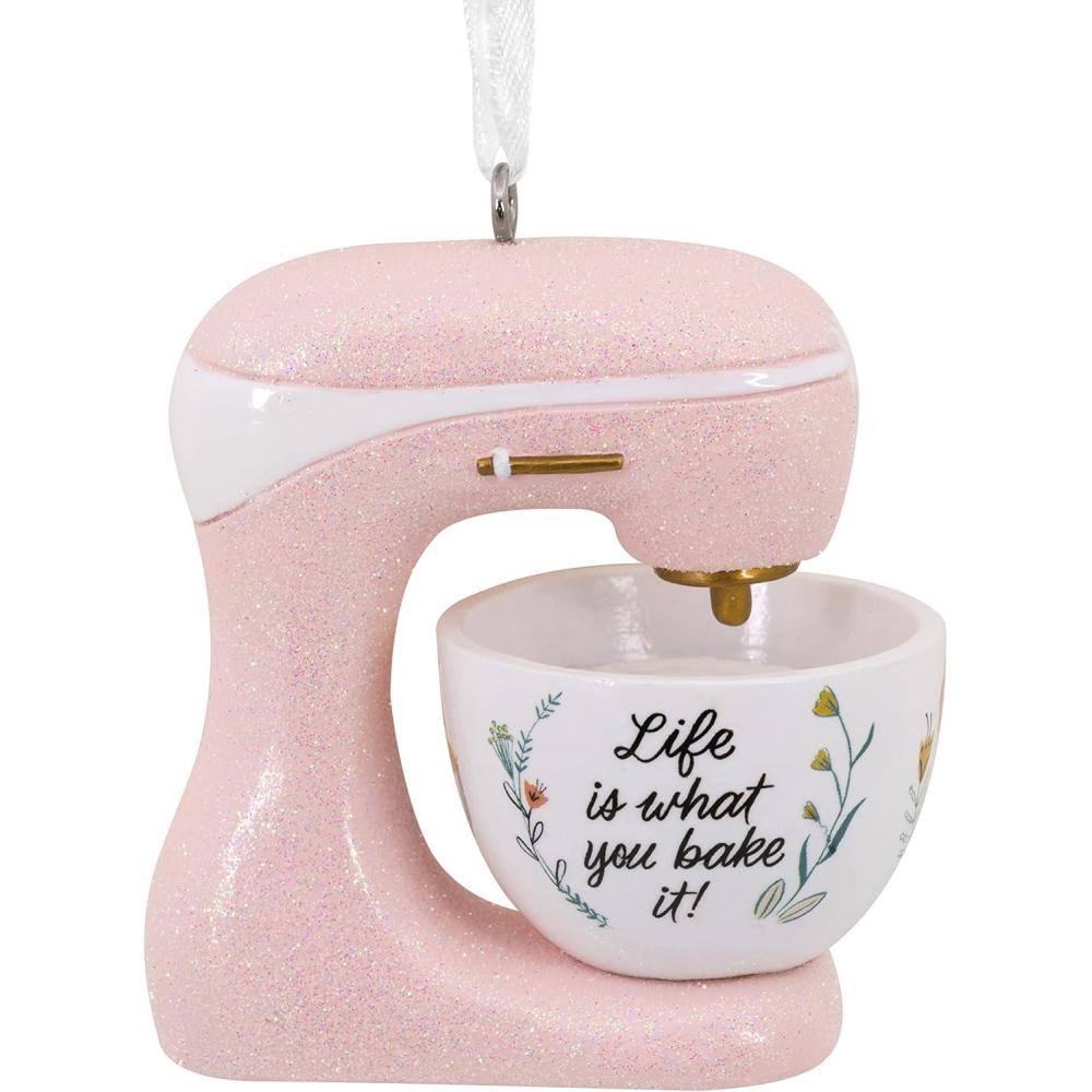 image:imageHallmark Life is What You Bake It Pink Stand Mixer Christmas OrnamentLife is What You Bake It