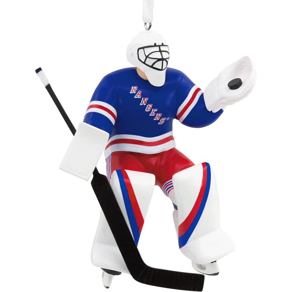 image:imageHallmark NHL New York Rangers Goalie Christmas OrnamentRangers