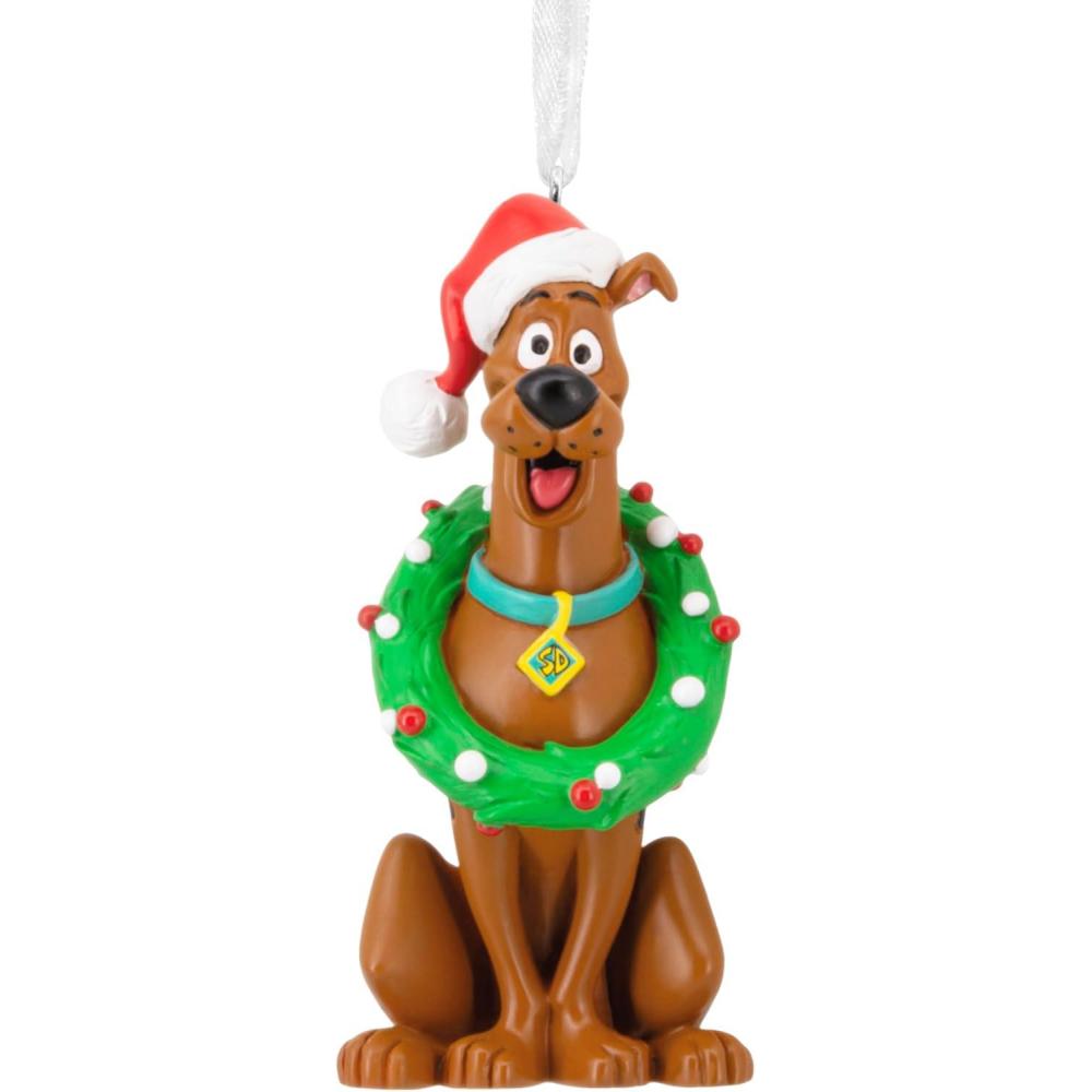 image:imageHallmark ScoobyDoo with Wreath Christmas Ornament Cartoon Gifts