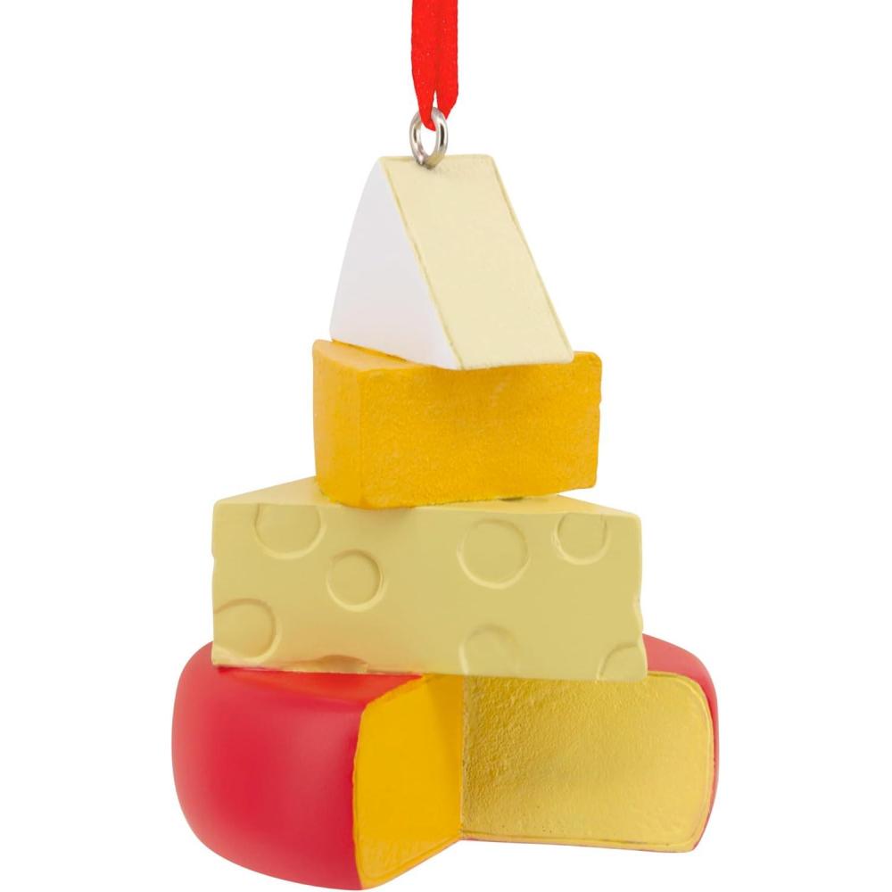 image:imageHallmark Stack of Macarons Christmas OrnamentCheese Chunks