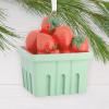 Hallmark Basket of Strawberries Christmas Ornament, Food Gifts