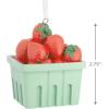 Hallmark Basket of Strawberries Christmas Ornament, Food Gifts