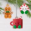 Hallmark Better Together Holiday Mini Christmas Ornaments, Shatterproof, Set of 6, Food Gifts