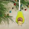 Hallmark But First Coffee Christmas Ornament(Avocado With Toast)