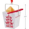 Hallmark But First Coffee Christmas Ornament(Chinese Takeout)