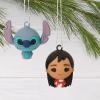 Hallmark Disney Lilo and Stitch Christmas Ornaments, Miniature Set of 6(Lilo and Stitch Mini)