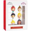 Hallmark Disney Lilo and Stitch Christmas Ornaments, Miniature Set of 6(Princesses Mini)