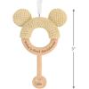 Hallmark Disney Mickey Mouse Baby’s First Christmas Rattle Christmas Ornament, Gifts for Disney Fans