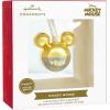 Hallmark Disney Mickey’s Christmas Carol Christmas Ornaments, Set of 2(Mickey Gold)