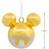 Hallmark Disney Mickey’s Christmas Carol Christmas Ornaments, Set of 2(Mickey Gold)