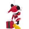 Hallmark Disney Minnie Mouse Holding Kitten Christmas Ornament(Minnie with Present)