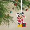 Hallmark Disney Minnie Mouse Holding Kitten Christmas Ornament(Minnie with Present)