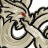 Hallmark Dungeons & Dragons: Honor Among Thieves Dragon Ampersand Christmas Ornament, Metal, Pop Culture Gifts
