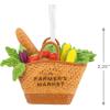 Hallmark Farmer’s Market Basket Christmas Ornament, Food Gifts