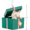 Hallmark Kitten in Present Christmas Ornament, Gifts for Animal Lovers