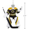 Hallmark NHL Boston Bruins Goalie Christmas Ornament (0001OSL1743)
