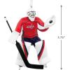 Hallmark NHL New York Rangers Goalie Christmas Ornament(Capitals)