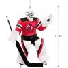 Hallmark NHL New York Rangers Goalie Christmas Ornament(Devils)