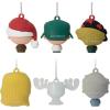 Hallmark National Lampoon’s Christmas Vacation Mini Christmas Ornaments, Shatterproof, Set of 6(Mini Set of 6)