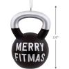 Hallmark Running Shoe Christmas Ornament(Kettlebell)