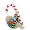 Hallmark Sloth in Ugly Christmas Sweater Resin Christmas Ornament(Ugly Christmas Sweater)